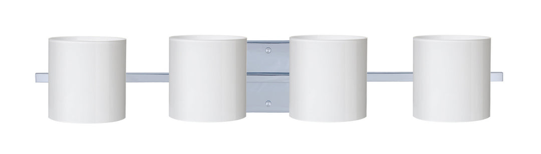 Besa Pogo 4WS-718006-CR Bath Vanity Light 31 in. wide - Chrome