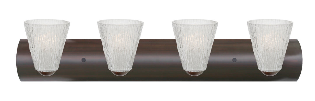 Besa Nico 4WZ-NICO5GL-LED-BR Bath Vanity Light 31 in. wide - Bronze