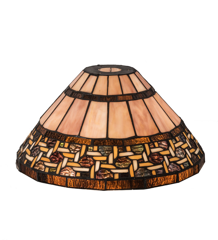 Meyda Tiffany Lighting 133262 Ilona Shade Lamp Shade Bronze / Dark