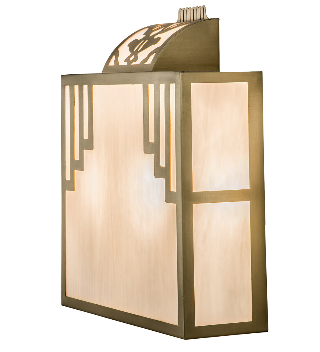 Meyda Tiffany Spire 169907 Wall Light - Natural Brass