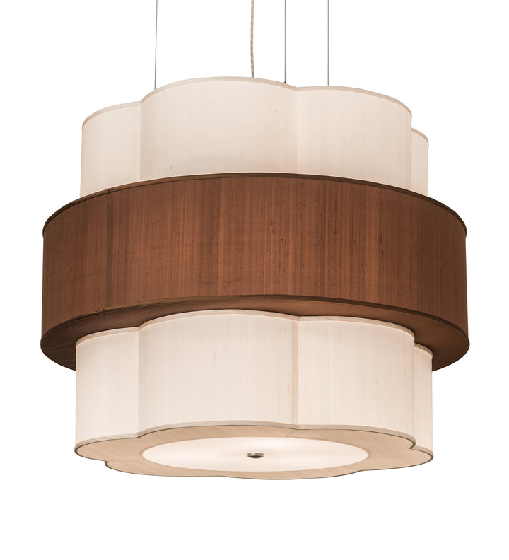 Meyda Tiffany Cilindro 191364 Chandelier Light - Nickel