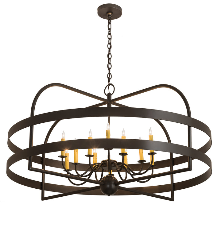 Meyda Tiffany Aldari 192811 Chandelier Light - Timeless Bronze