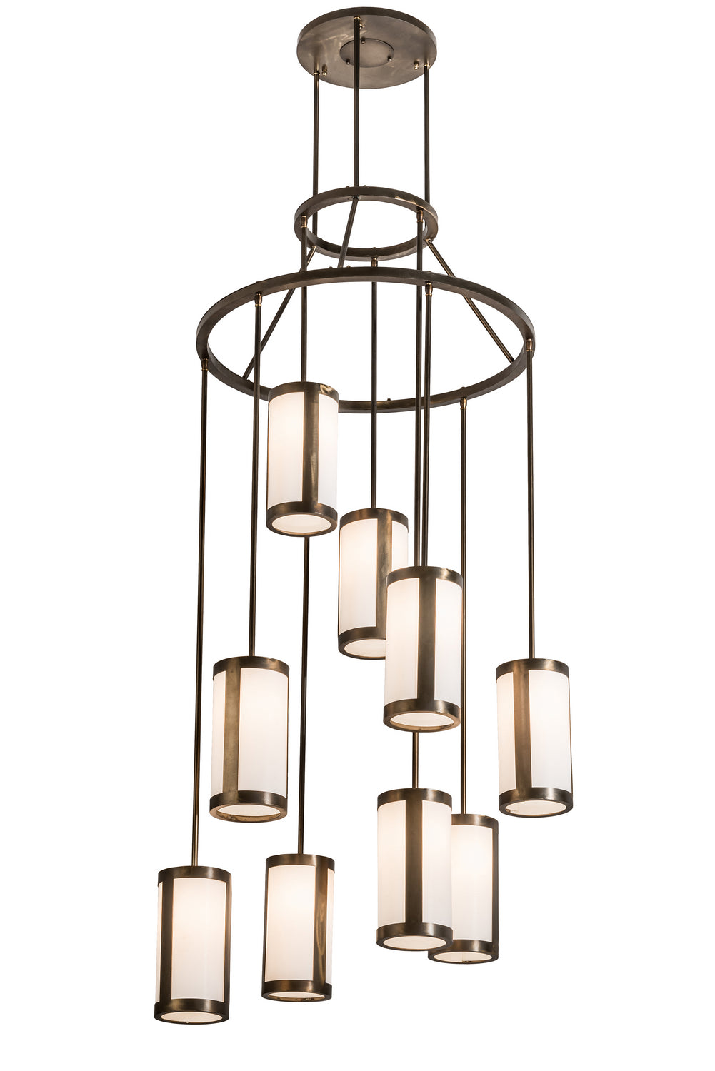 Meyda Tiffany Cartier 192968 Chandelier Light - Antique Copper