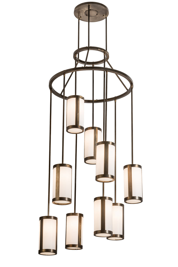 Meyda Tiffany Cartier 192968 Chandelier Light - Antique Copper