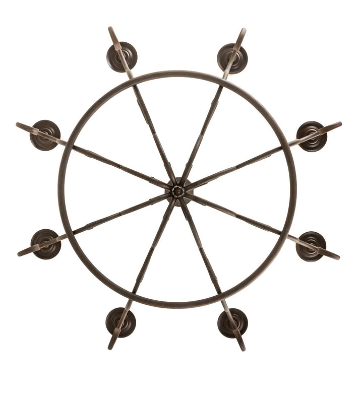 Meyda Tiffany Marguerite 194321 Chandelier Light - Copper