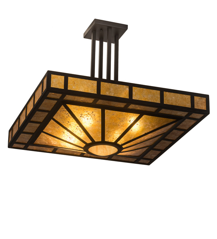 Meyda Tiffany Mission 194822 Ceiling Light - Oil Rubbed Bronze