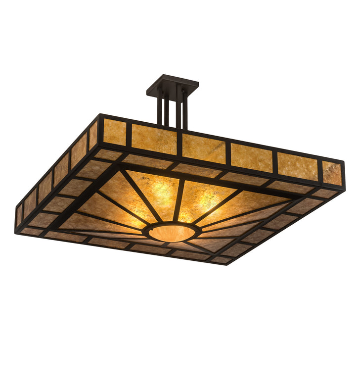 Meyda Tiffany Mission 194853 Ceiling Light - Oil Rubbed Bronze