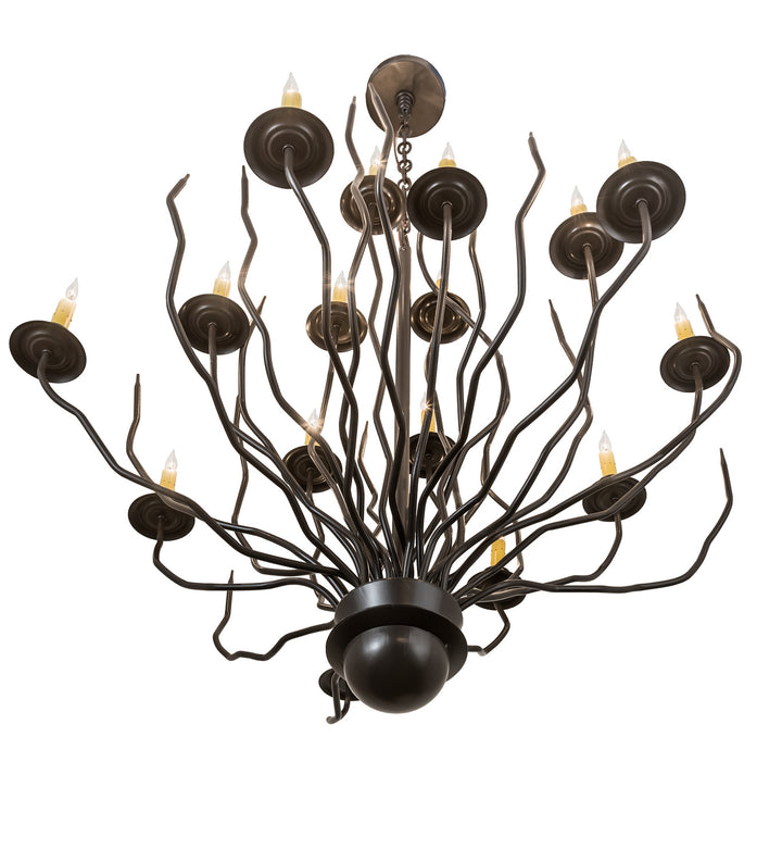 Meyda Tiffany Sycamore 194929 Chandelier Light - Timeless Bronze