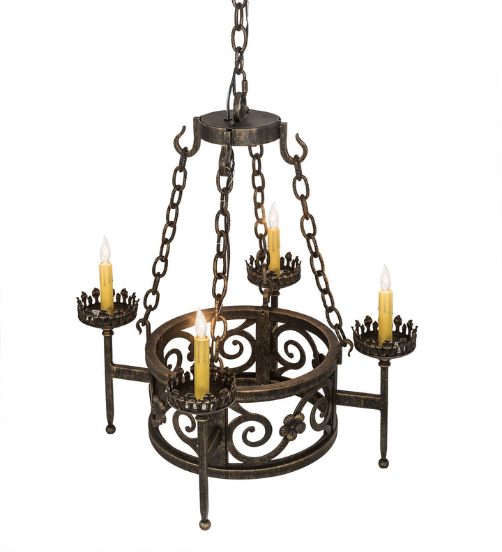 Meyda Tiffany Majella 195785 Chandelier Light - Bronze