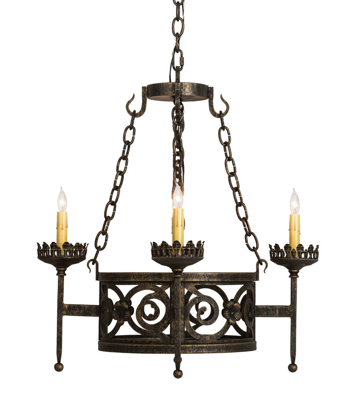 Meyda Tiffany Majella 195785 Chandelier Light - Bronze