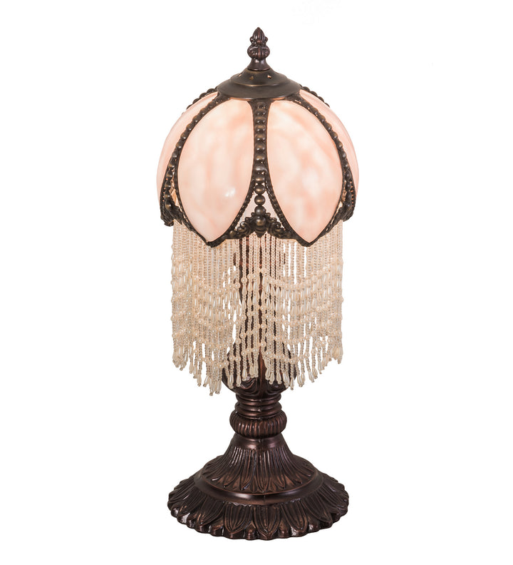Meyda Tiffany Lighting 196896 Alicia One Light Mini Lamp Lamp Bronze / Dark