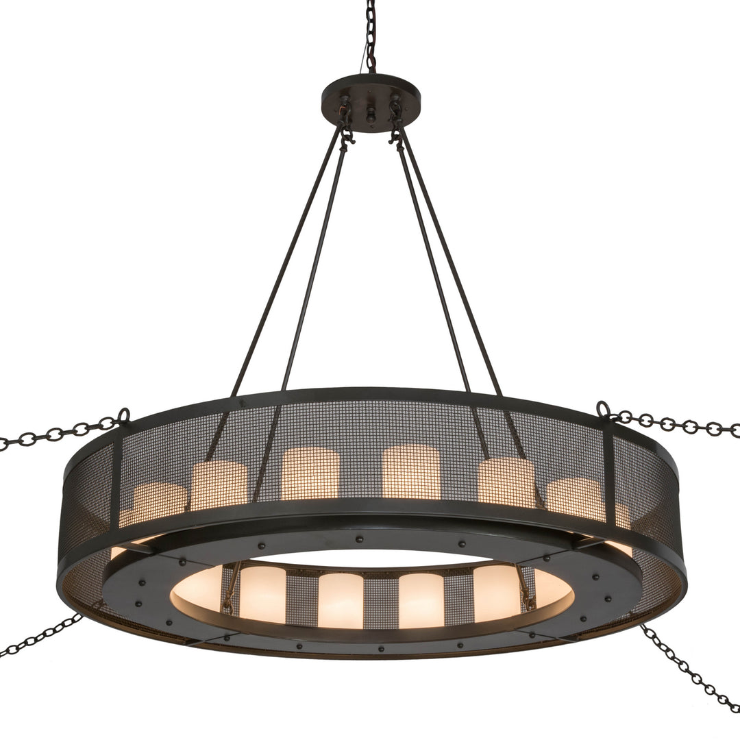 Meyda Tiffany Loxley 197721 Chandelier Light - Timeless Bronze