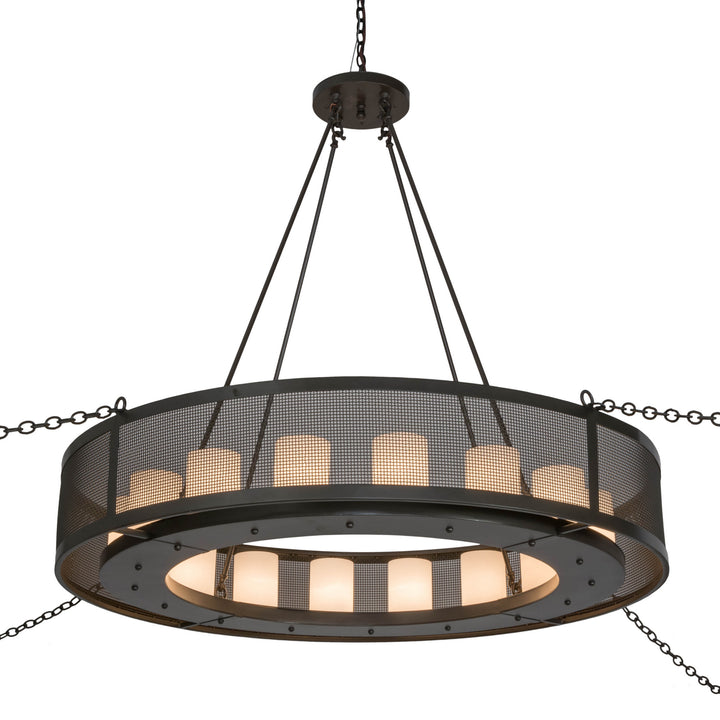 Meyda Tiffany Loxley 197721 Chandelier Light - Timeless Bronze