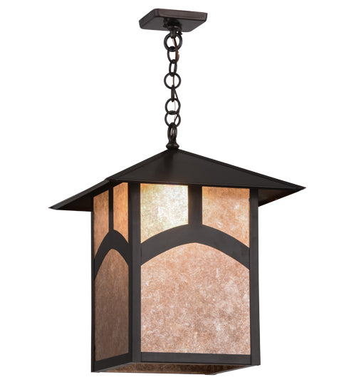 Meyda Tiffany Lighting 85482 Seneca One Light Pendant Outdoor Bronze / Dark