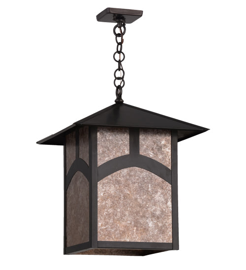 Meyda Tiffany Lighting 85482 Seneca One Light Pendant Outdoor Bronze / Dark