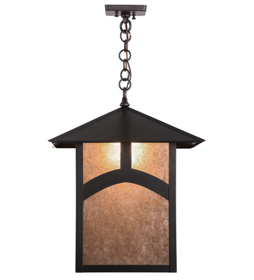 Meyda Tiffany Lighting 85482 Seneca One Light Pendant Outdoor Bronze / Dark