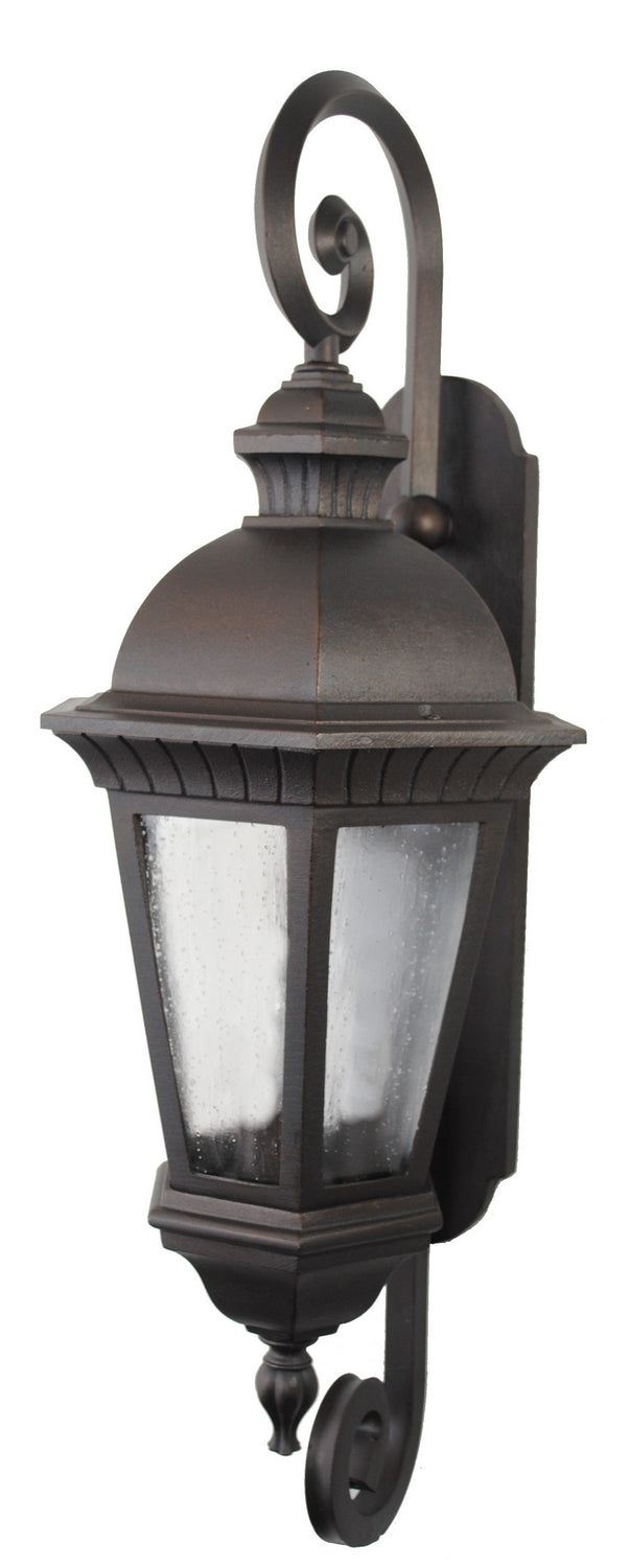 Melissa Lighting K17516 Kiss Three Light Wall Mount Outdoor Bronze / Dark