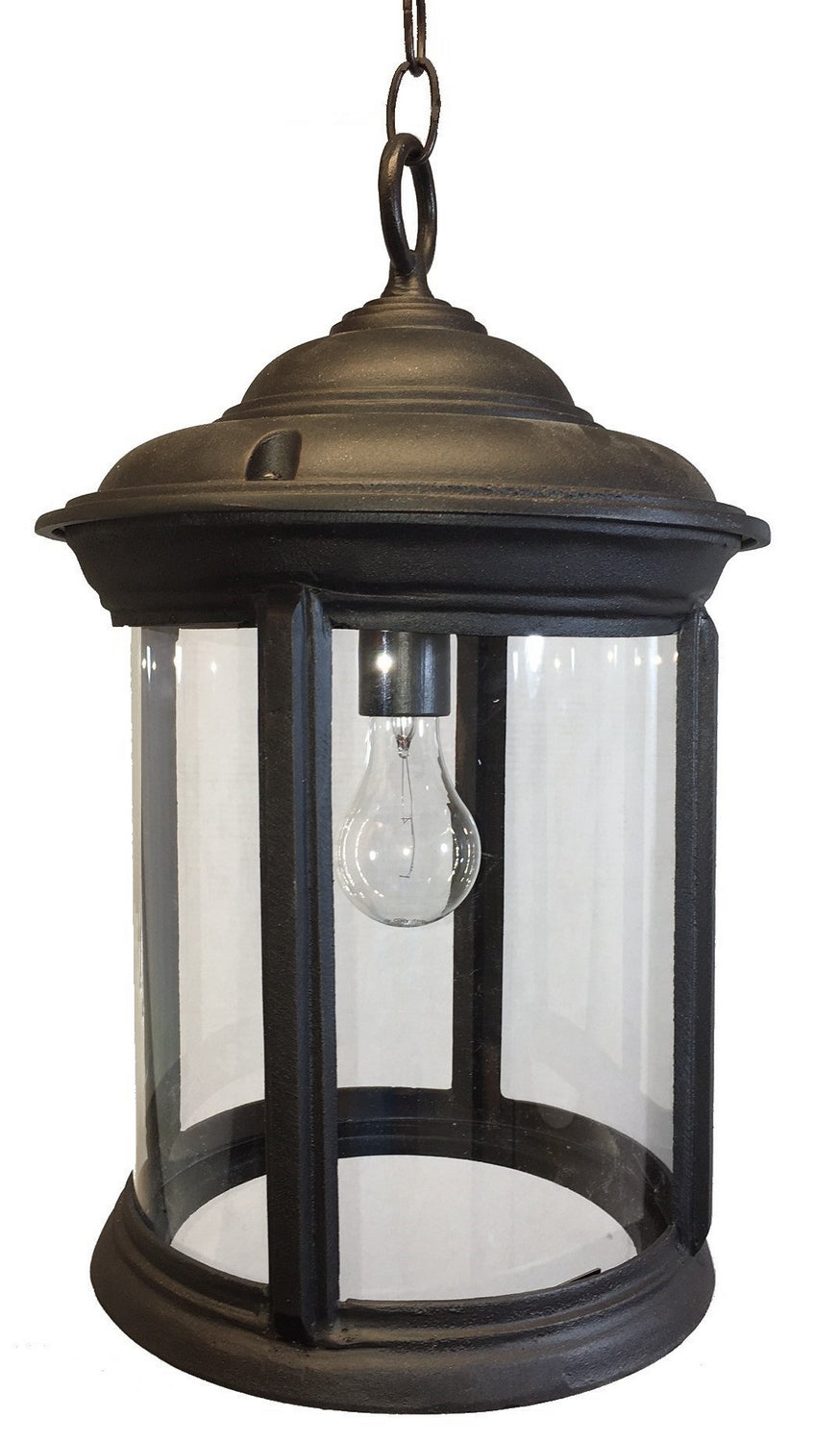 Melissa Lighting K2251 Kiss One Light Hanging Lantern Outdoor Bronze / Dark