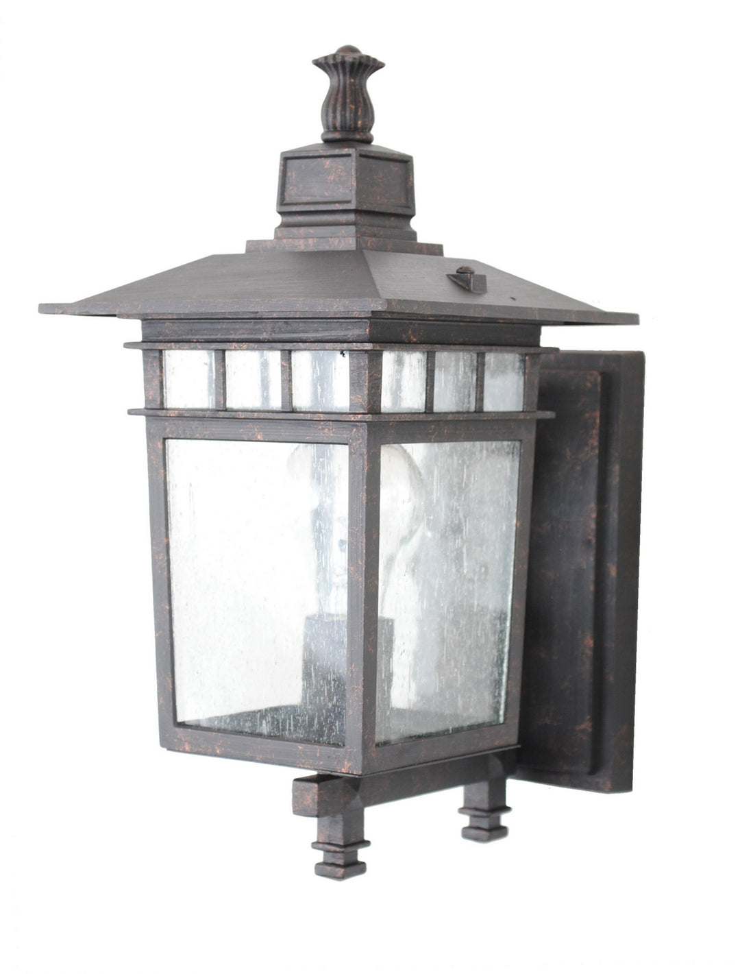 Melissa Lighting K253 Kiss One Light Wall Mount Outdoor Bronze / Dark