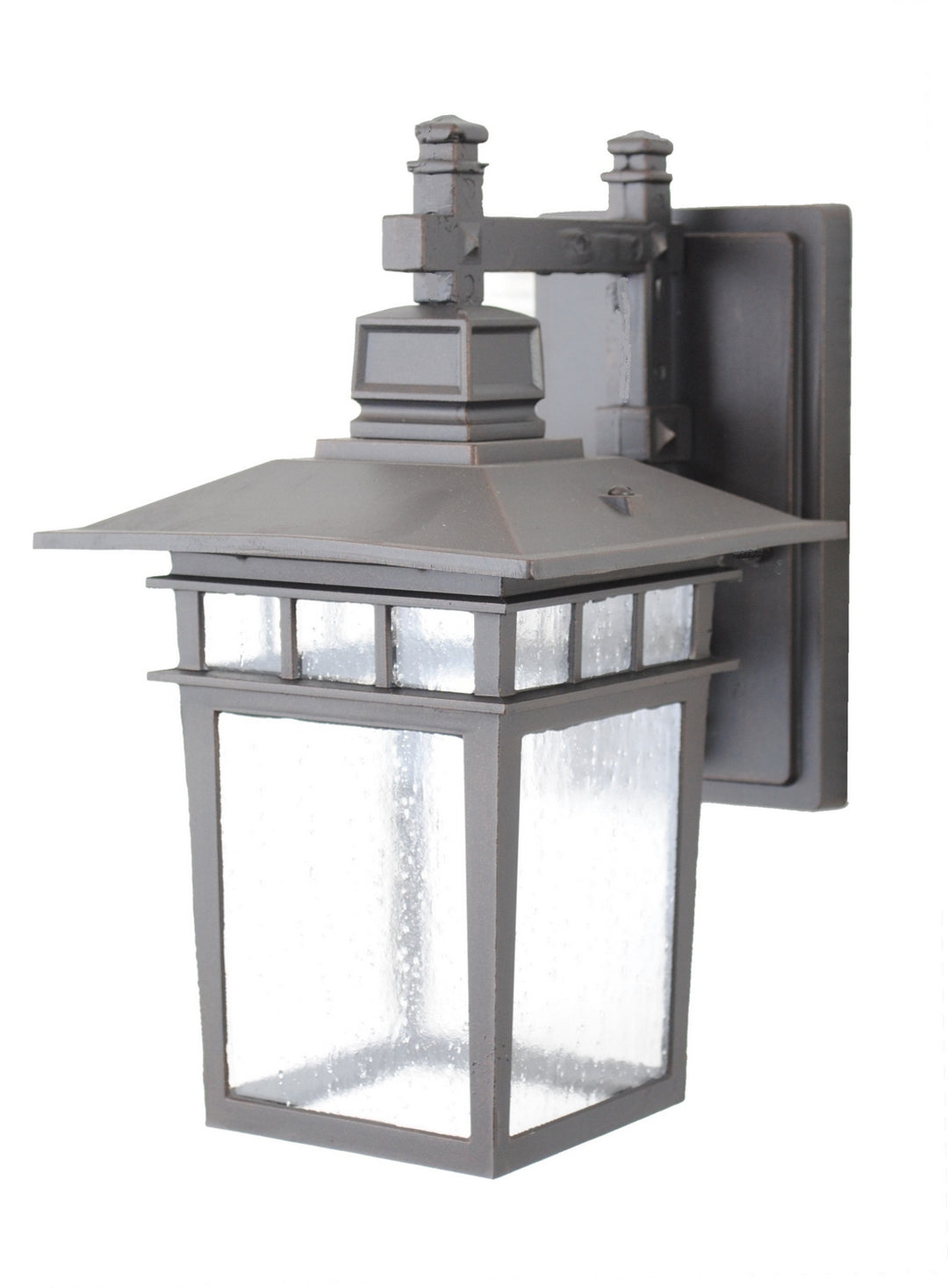 Melissa Lighting K256 Kiss One Light Wall Mount Outdoor Bronze / Dark