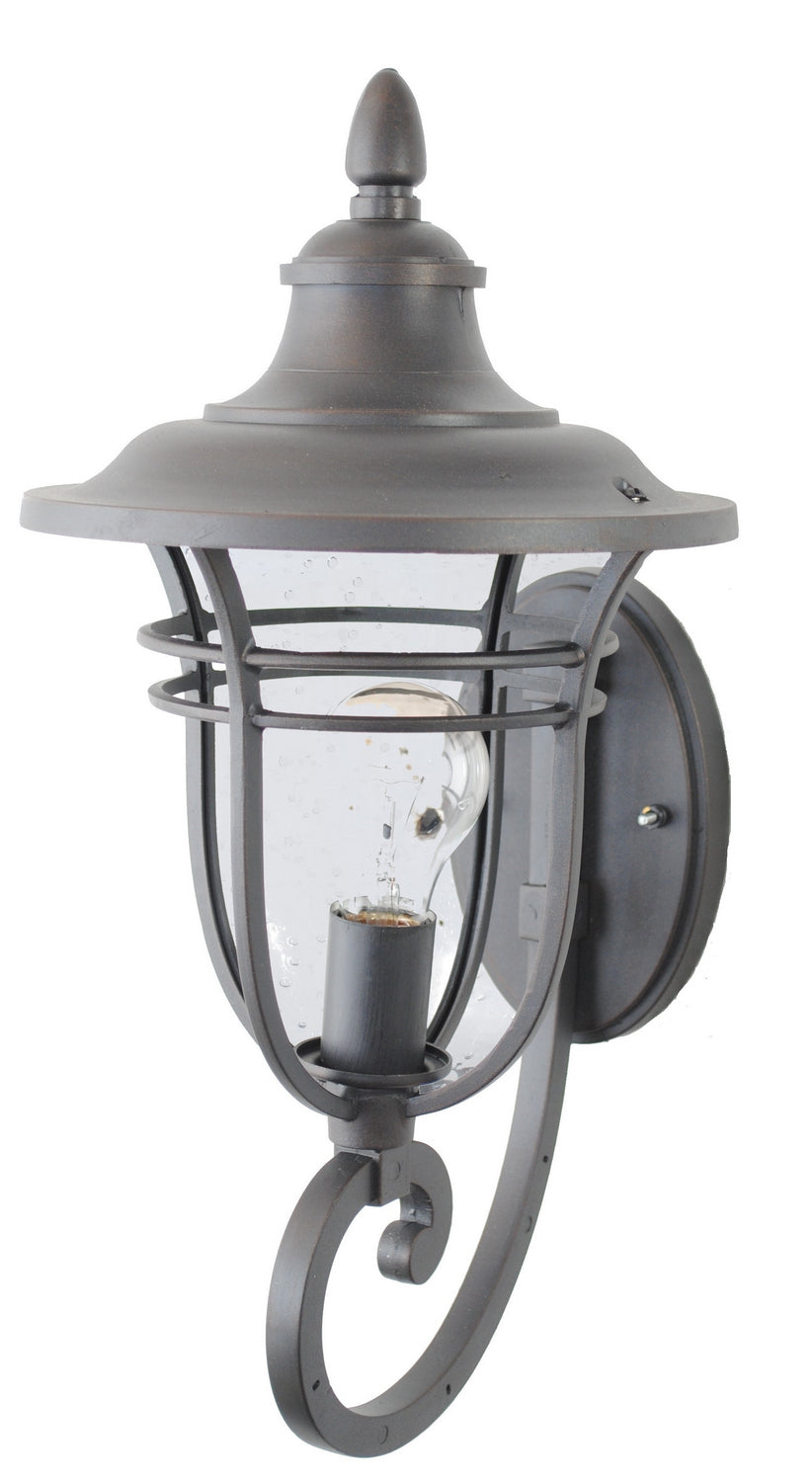 Melissa Lighting K353 Kiss One Light Wall Mount Outdoor Bronze / Dark