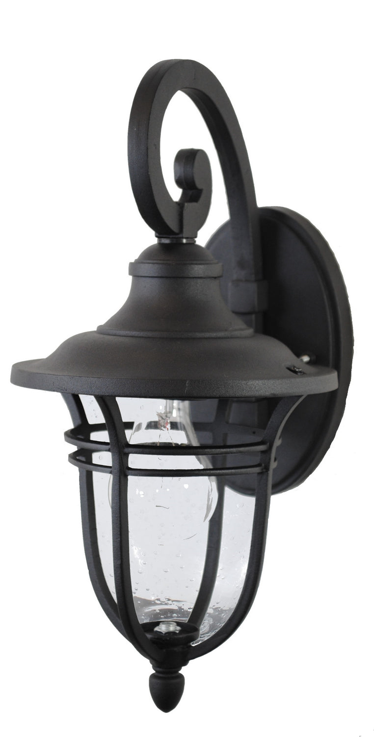 Melissa Lighting K356 Kiss One Light Wall Mount Outdoor Black