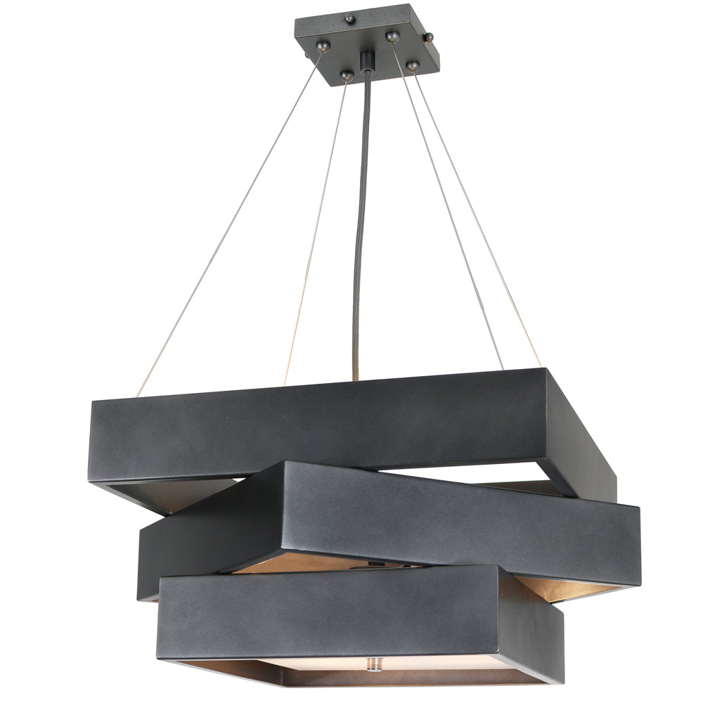 Van Teal Night Life 710750 Chandelier Light - Weathered Steel