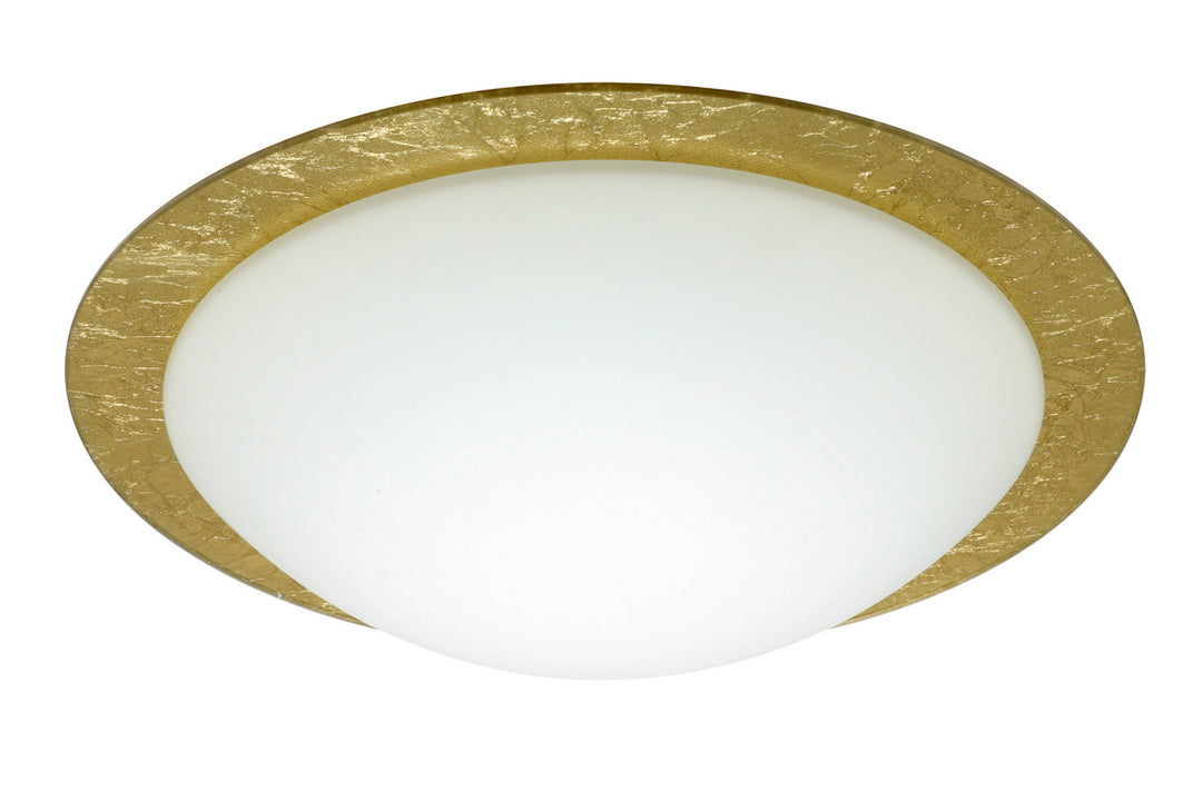 Besa Ring 9770GFC Ceiling Light - White/Gold Foil