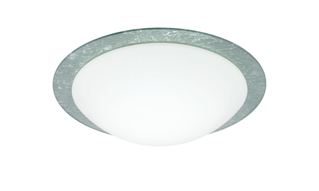 Besa Ring 9772SFC Ceiling Light - White/Silver Ring