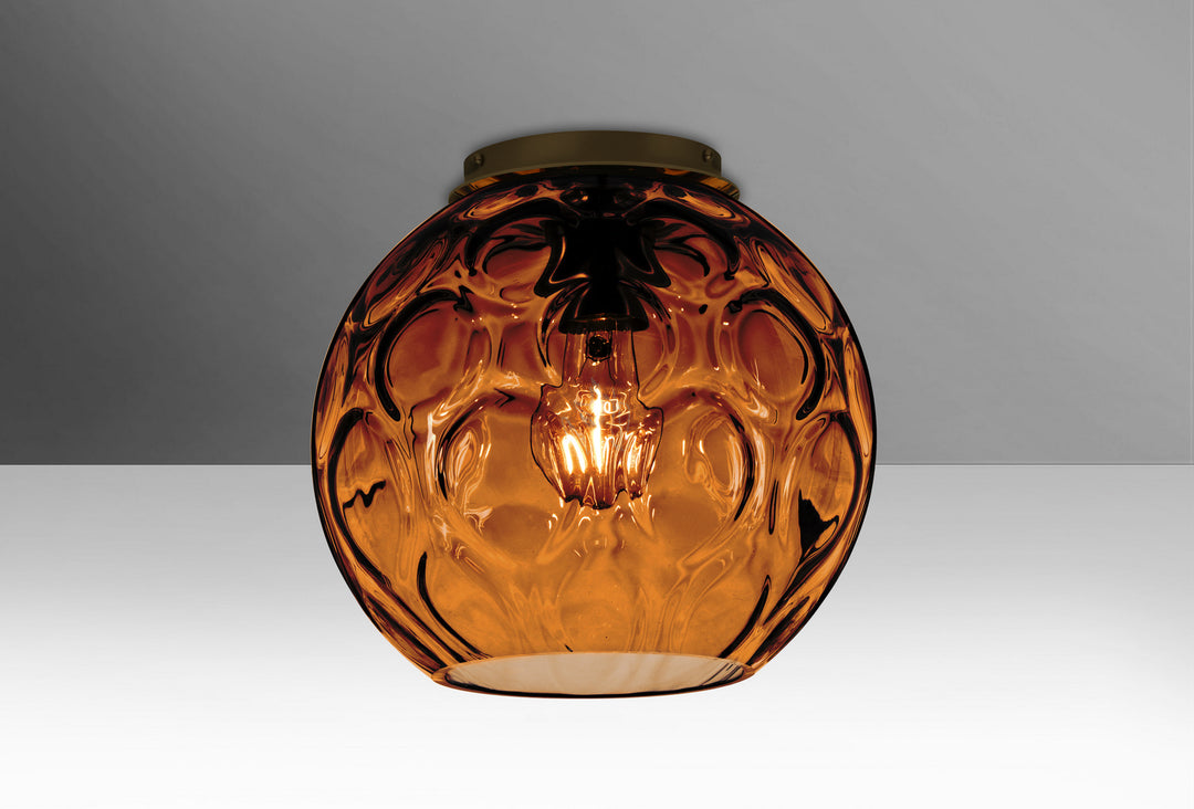 Besa Bombay BOMBAYAMC-BR Ceiling Light - Bronze