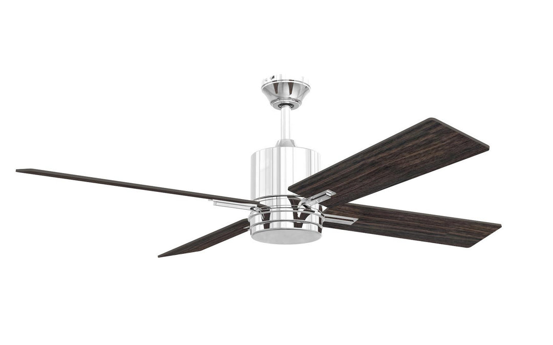 Craftmade Teana Remote TEA52CH4-UCI Ceiling Fan 52 - Chrome, Brushed Nickel/Walnut/