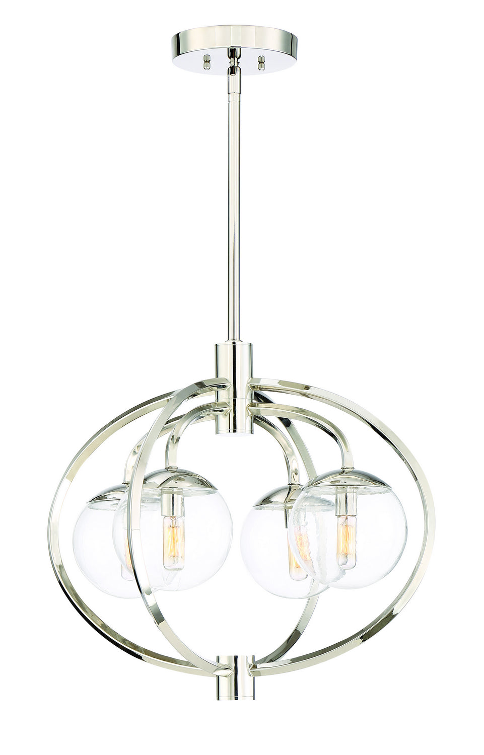 Craftmade Piltz 45524-PLN Chandelier Light - Polished Nickel