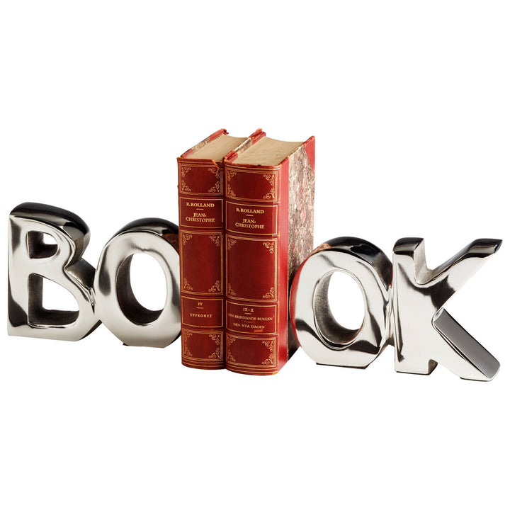 Cyan 08944 Bookends - Nickel