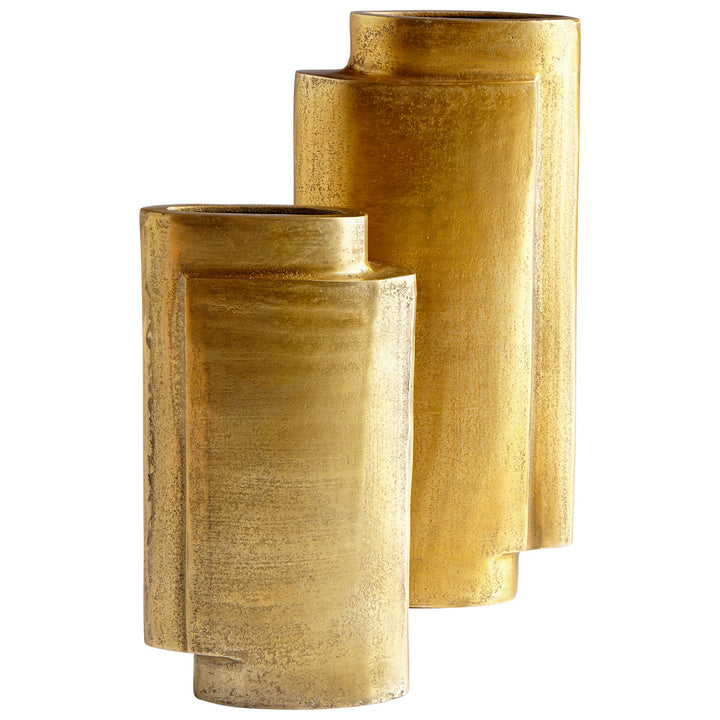 Cyan 08952 Vases & Planters - Antique Brass