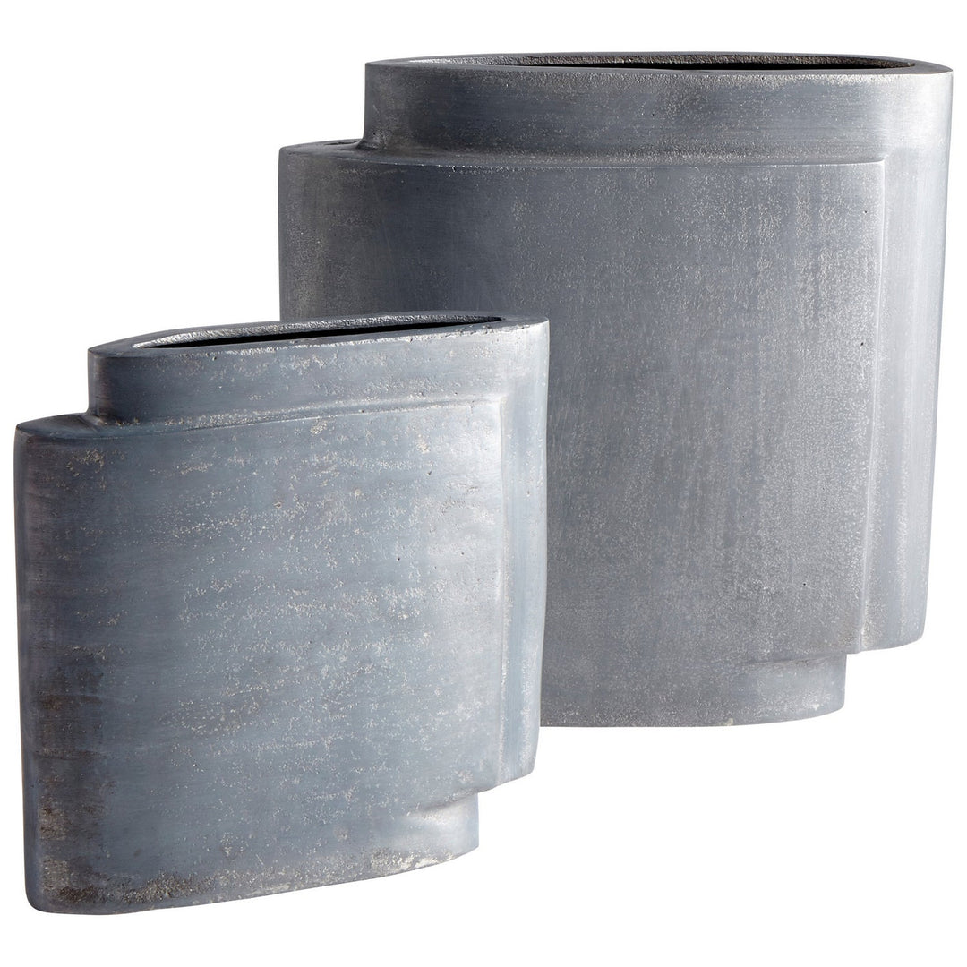 Cyan 08958 Vases & Planters - Zinc