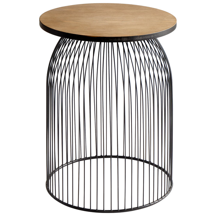 Cyan 09043 Tables - Graphite And Natural Wood