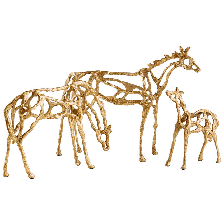 Cyan 09100 Sculptures (Animal) - Gold