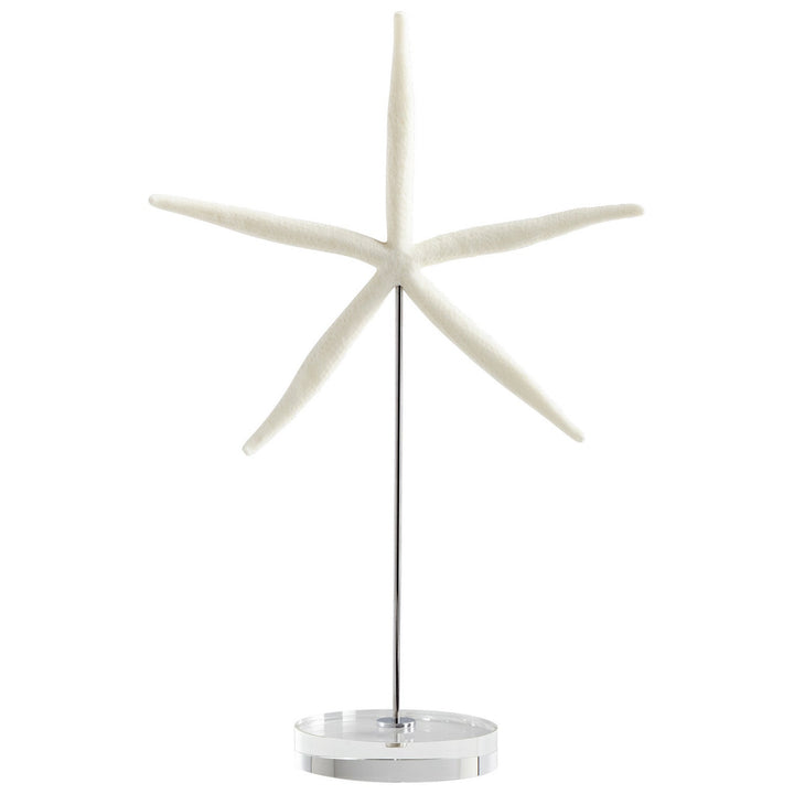 Cyan 09125 Sculptures (Various) - White And Polished Nickel