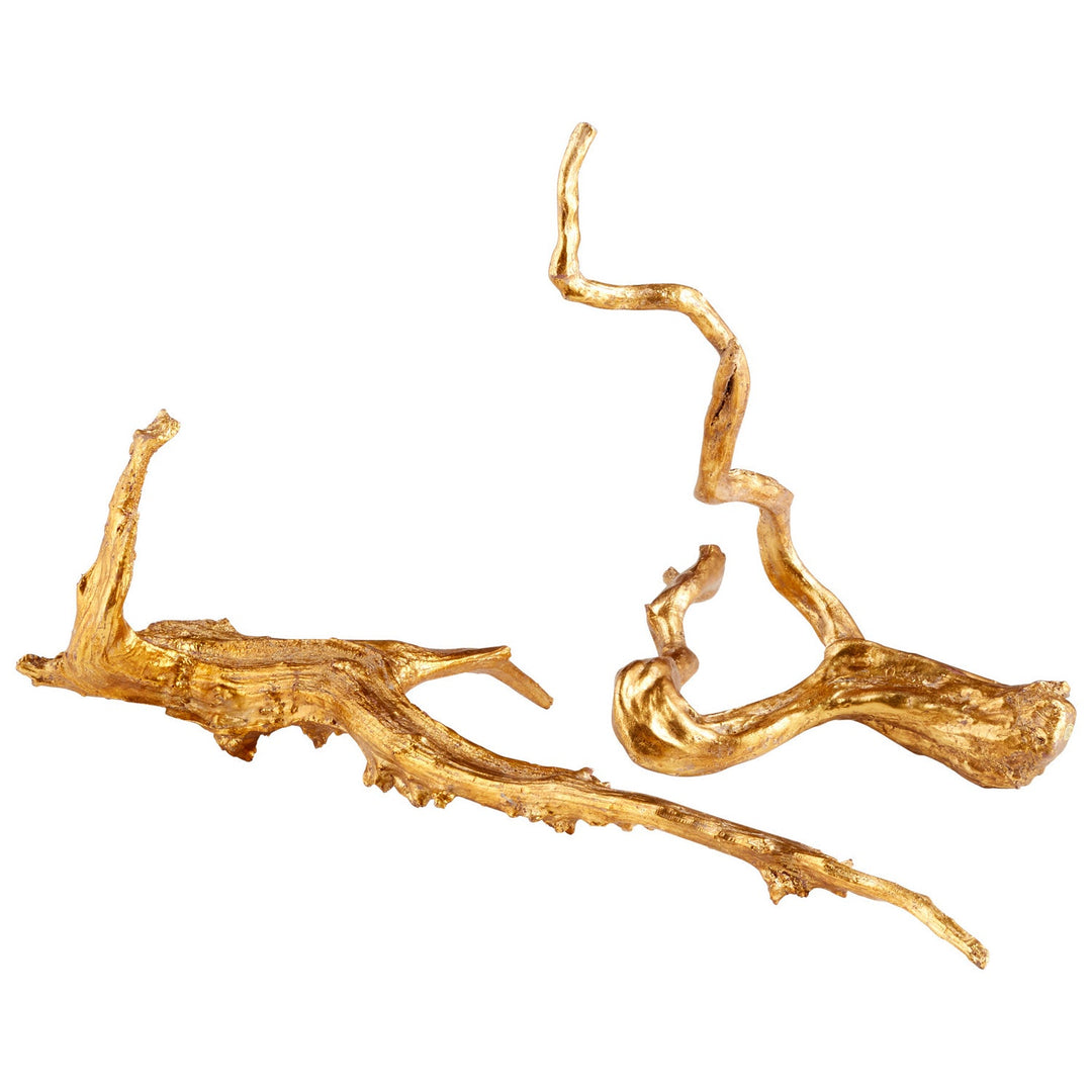 Cyan 09132 Sculptures (Various) - Gold Leaf