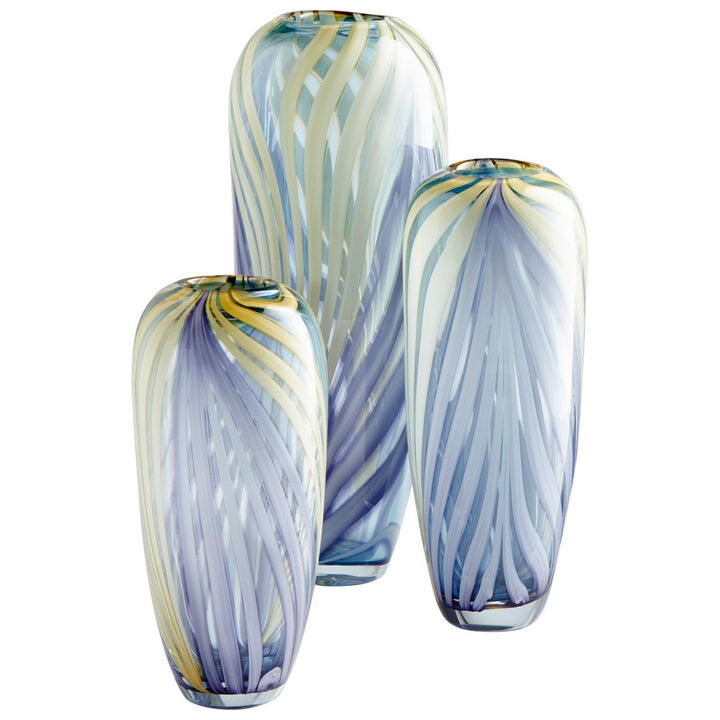 Cyan 09180 Vases & Planters - Purple And Yellow