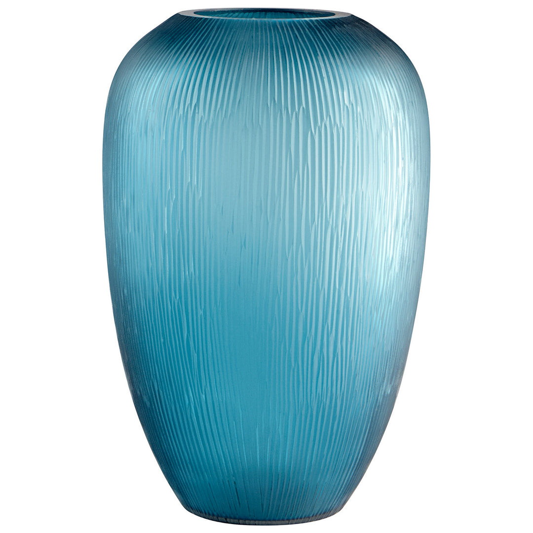 Cyan 09210 Vases & Planters - Blue