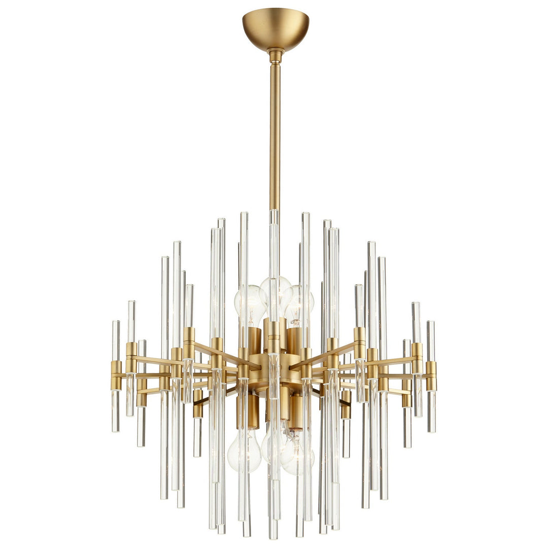 Cyan Design  09223 Chandelier Light - Aged Brass