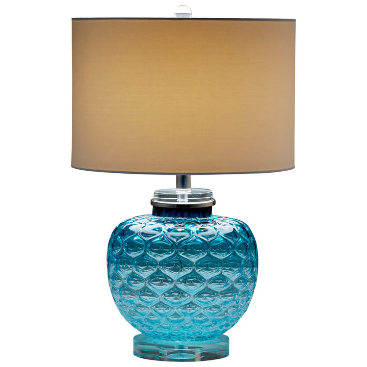Cyan 09283 Table Lamps - Teal