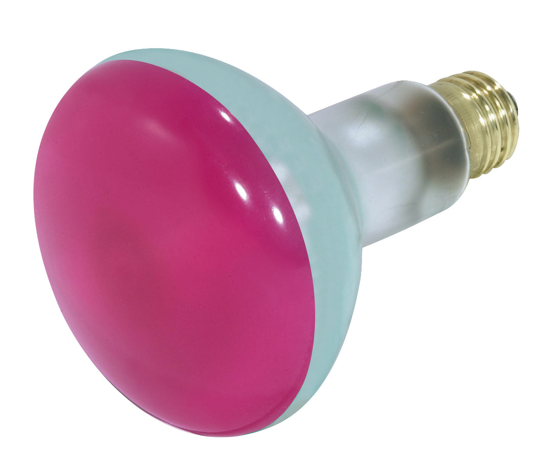 Satco Lighting S3213   Light Bulb Pink