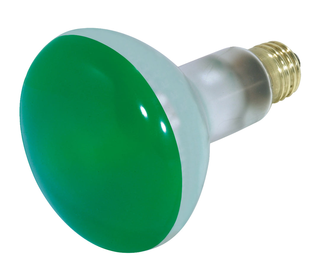 Satco Lighting S3227   Light Bulb Green