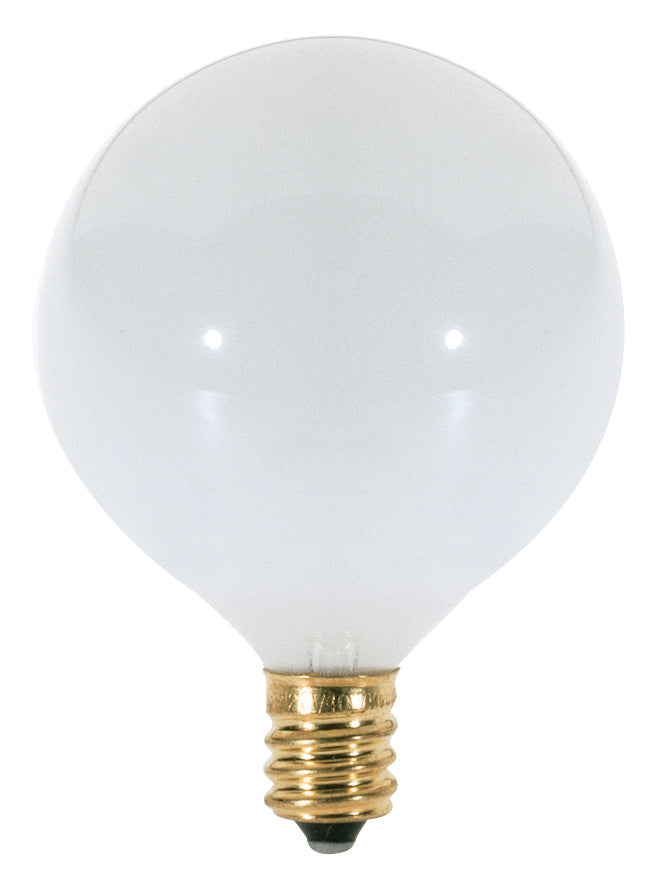 Satco Lighting S3261  Light Bulb Gloss White