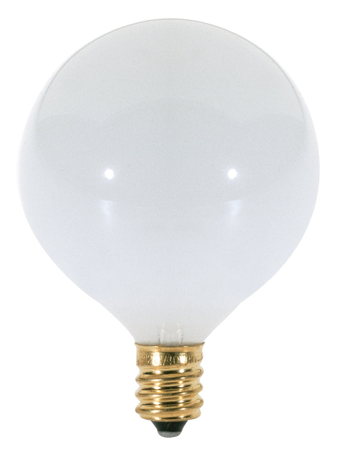 Satco Lighting S3271  Light Bulb Gloss White