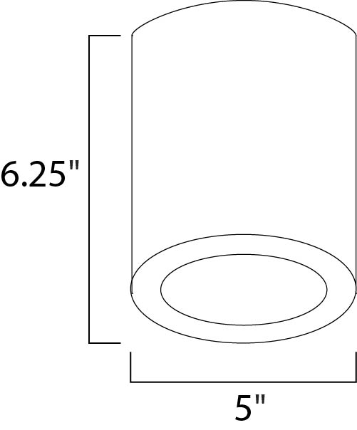 Maxim Lighting 86104AL  Lightray Led Outdoor Brushed Aluminum