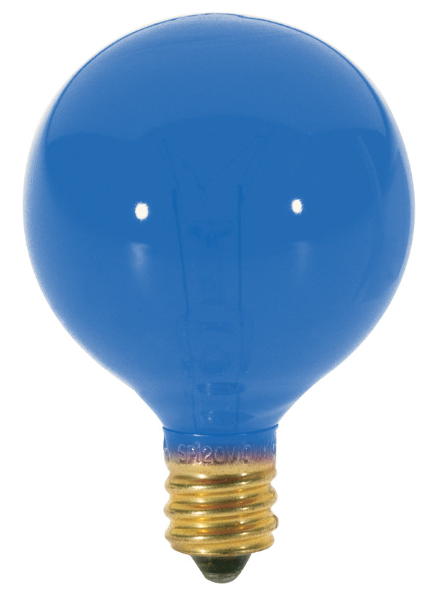 Satco Lighting S3834   Light Bulb Transparent Blue