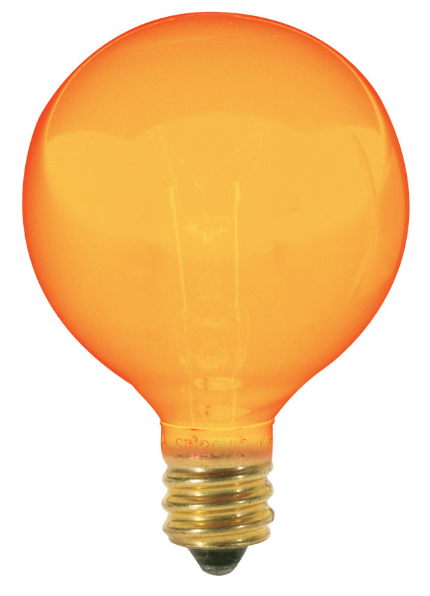 Satco Lighting S3836   Light Bulb Transparent Amber